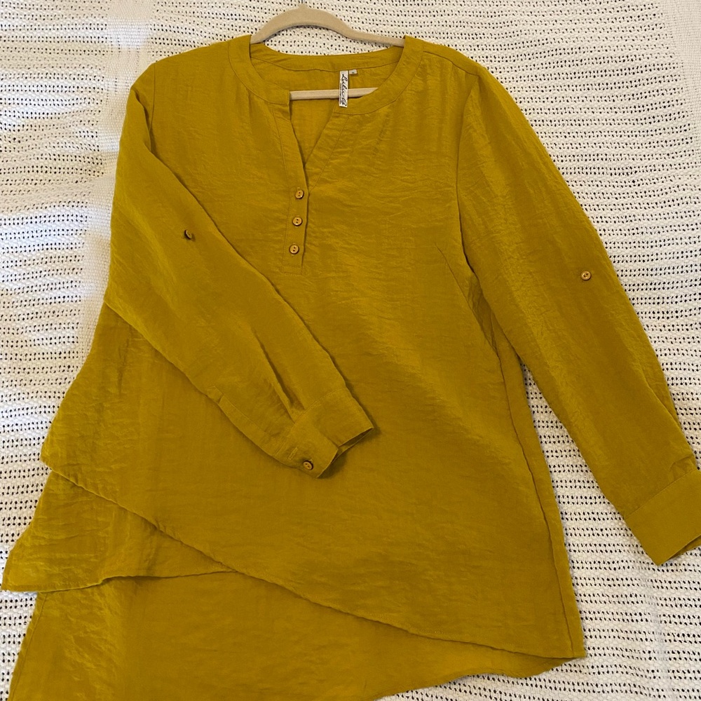 Yellow Tunic Top